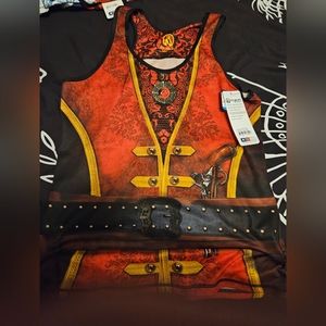 InkNburn Pirate Singlet NWT XLarge